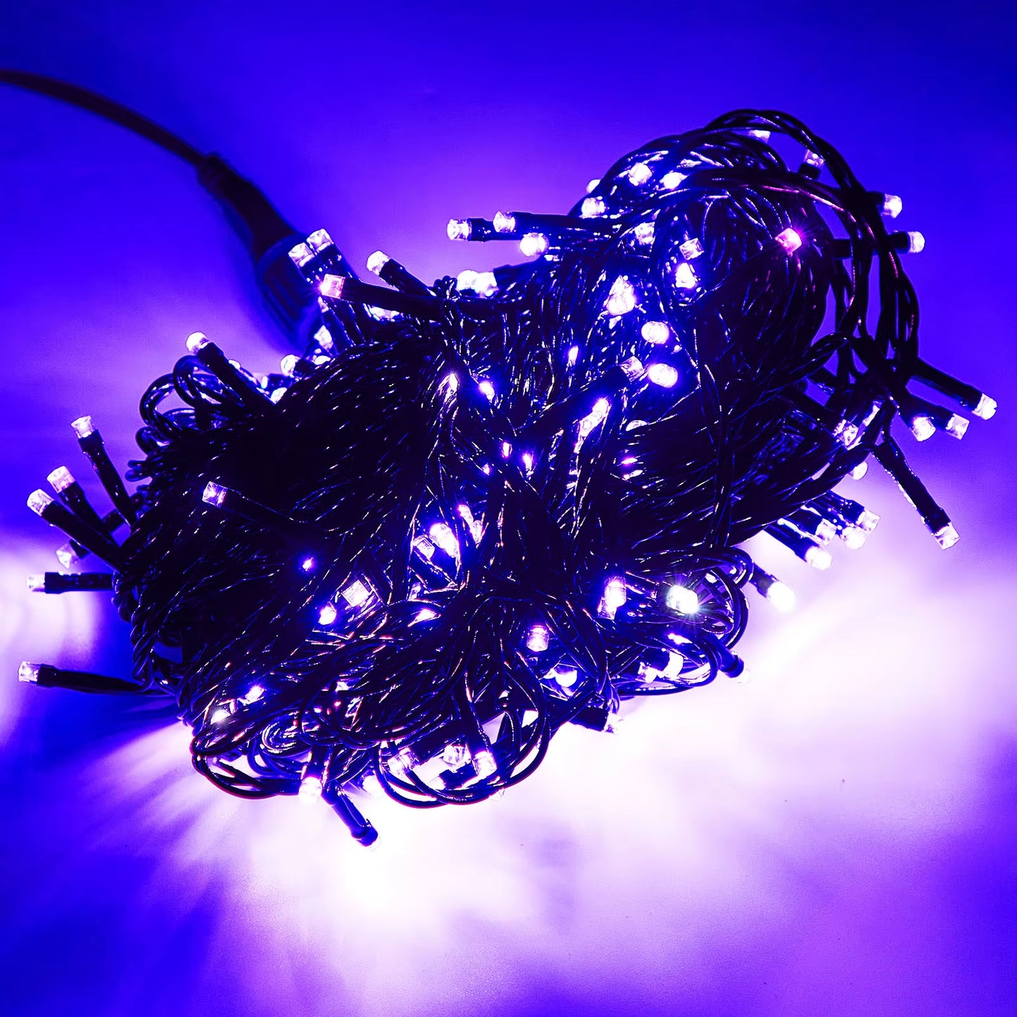 20M Black Wire 156/200 LED Fairy String Lights Garlands Christmas Tree Decoration for Wedding Party Outdoor Indoor EU UK Plug