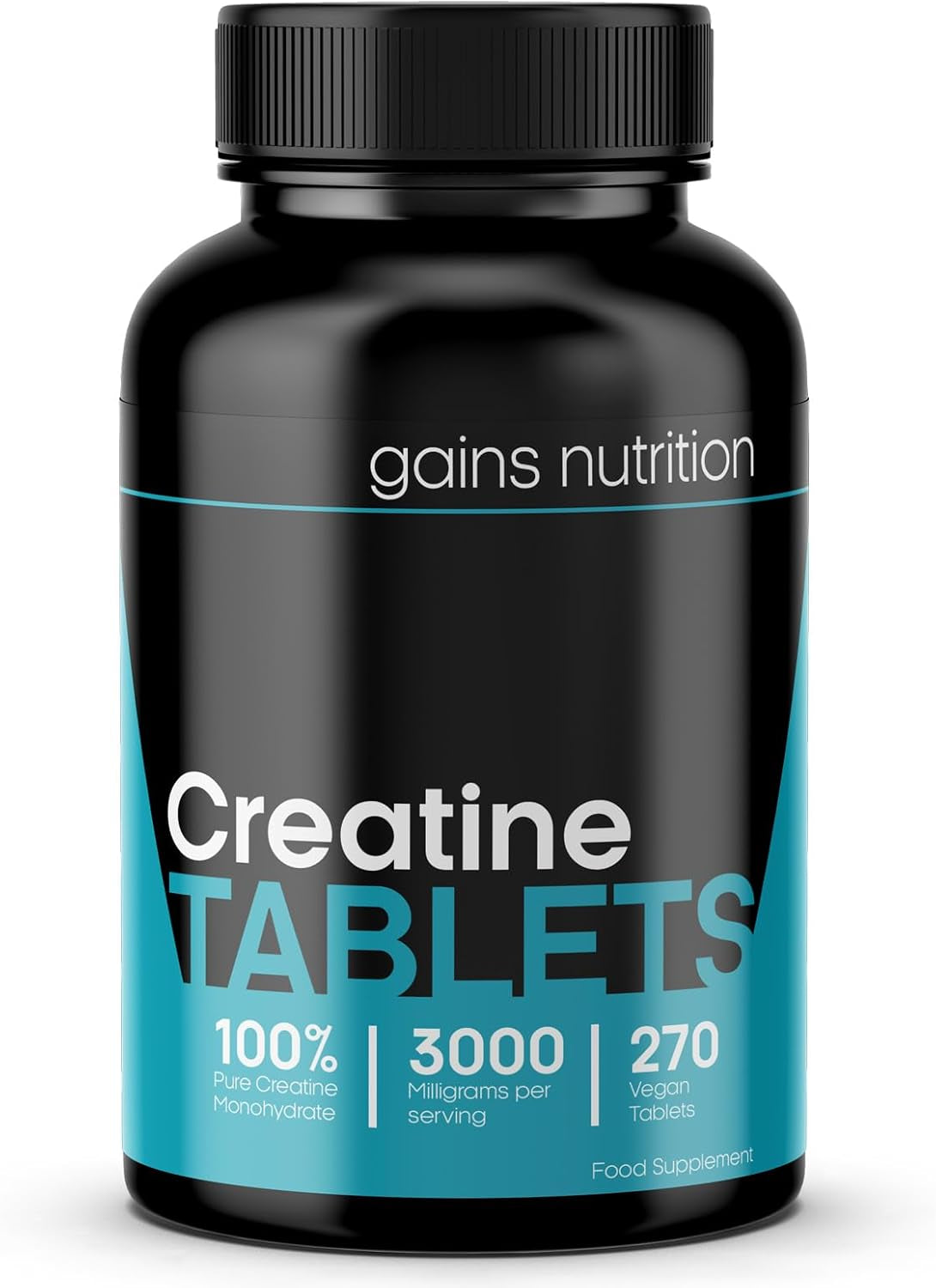 GN Creatine Tablets | 270 Creatine Monohydrate Tablets for Men & Women | High Strength 3000Mg Monohydrate per Serving | Non-Gmo & Gluten Free
