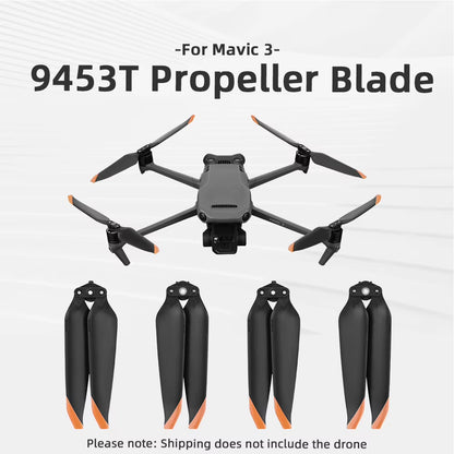 2 Pair 9453T Propeller Light Weight Screw Wing Propeller Blade Replacement Accessory for  Mavic 3/Mavic 3 Pro/Mavic 3 Classic