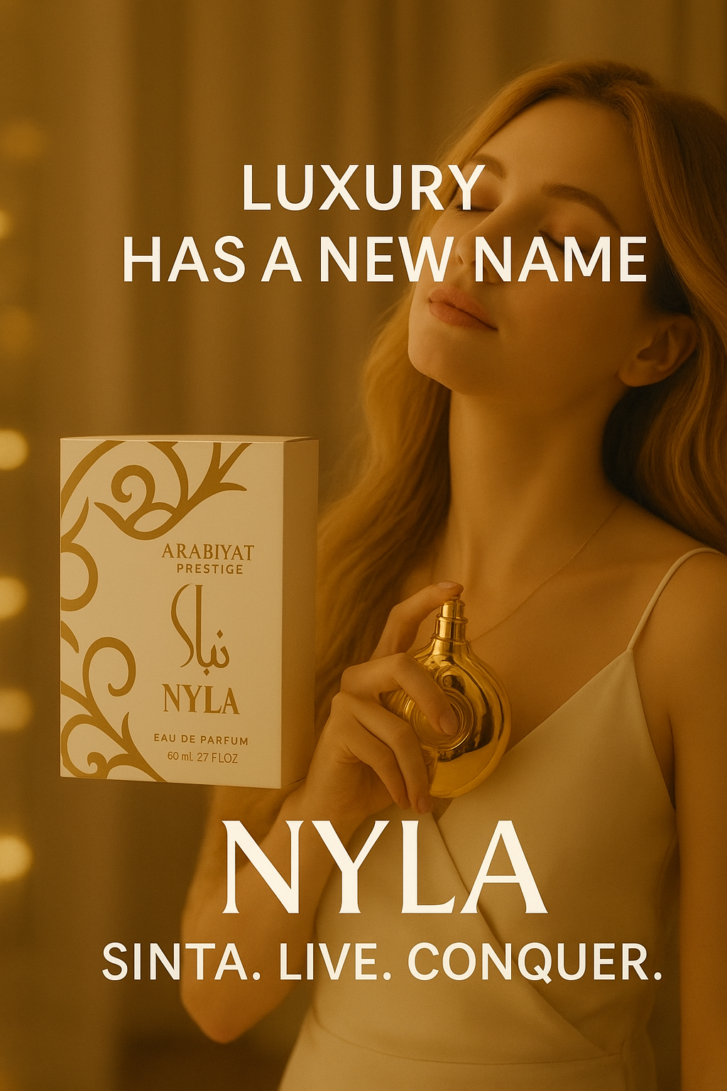 NEW Arabiyat Nyla EDP 80Ml Unisex Perfume - SEALED UK Prestige Scent🔥