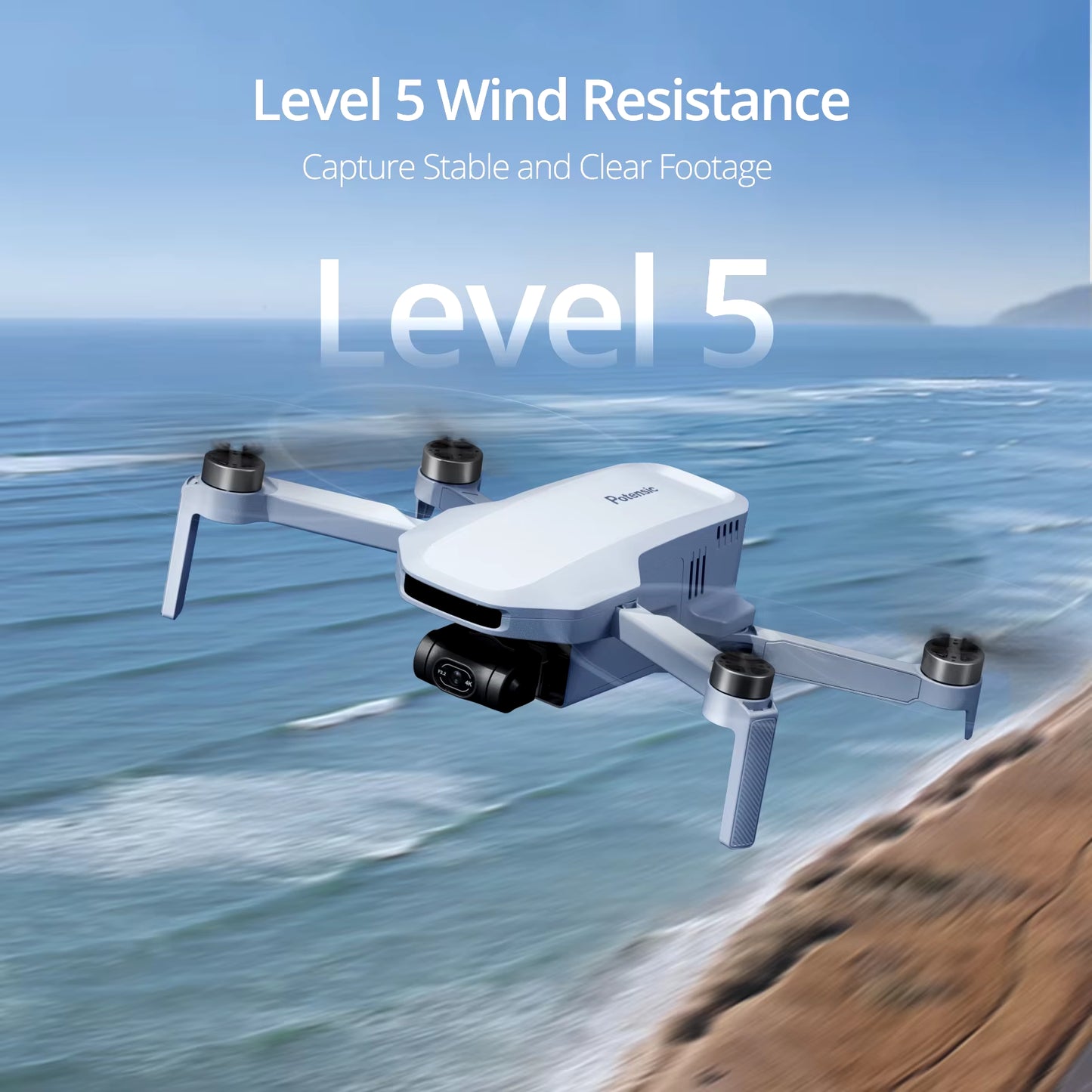 C0 4K GPS Professional Drone Max 6-KM, 3-Axis Gimbal, Visual Tracking, Quickshot, under 249G, Return to Home-Atom