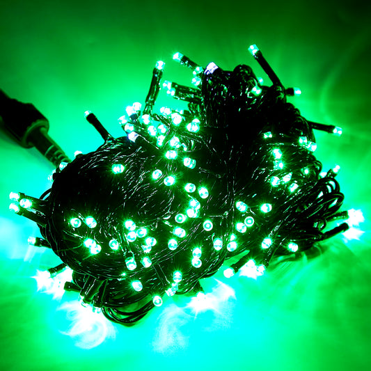 20M Black Wire 156/200 LED Fairy String Lights Garlands Christmas Tree Decoration for Wedding Party Outdoor Indoor EU UK Plug
