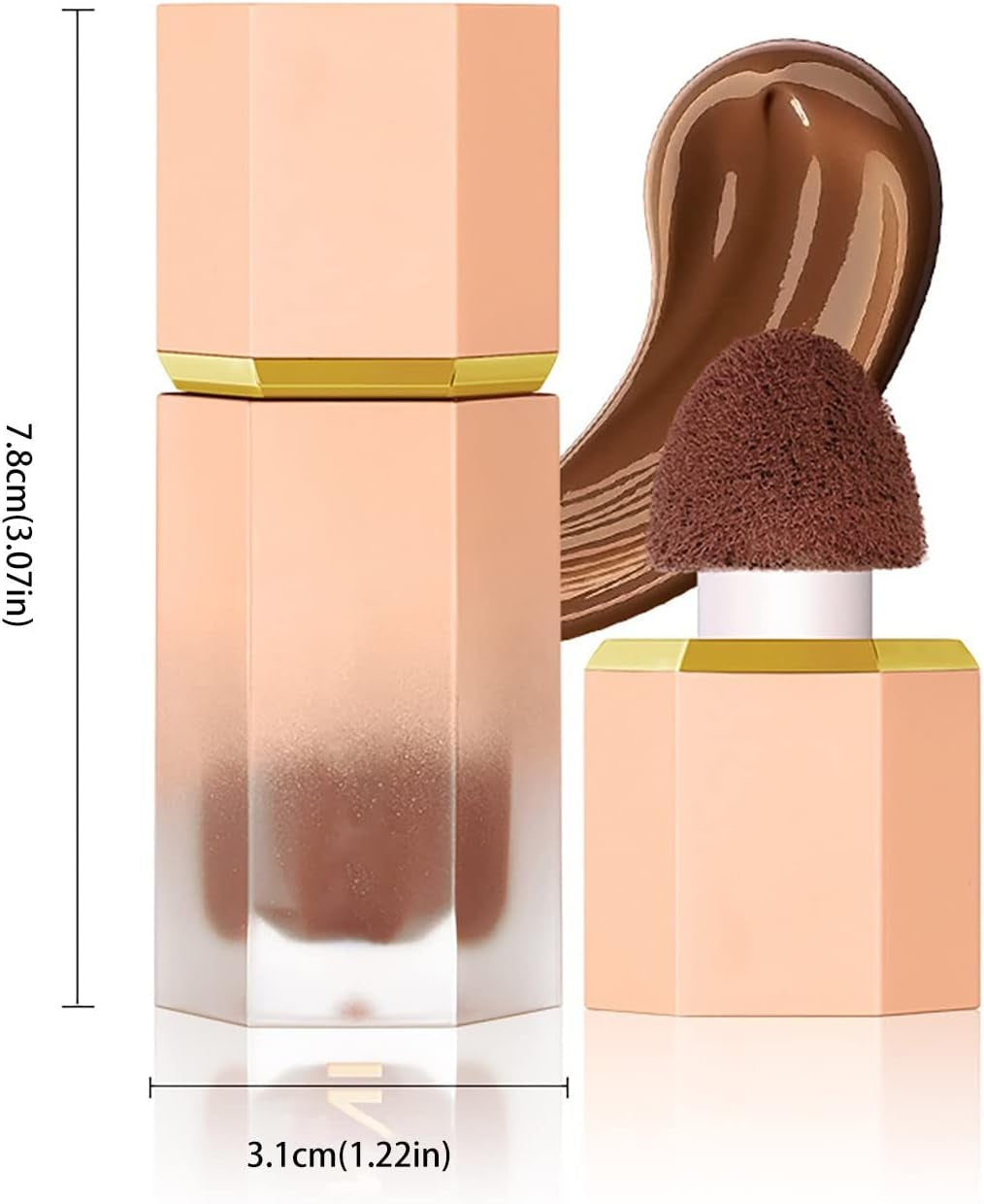 Eyebrow Concealer Pencil Three Color Liquid Contouring Foundation for Deepening Facial Contours and Shading 5.2Ml Hard Candy Makeup Concealer