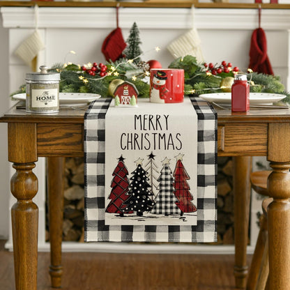 Christmas Decoration Table Runner Christmas Table Decoration Christmas Table Clo